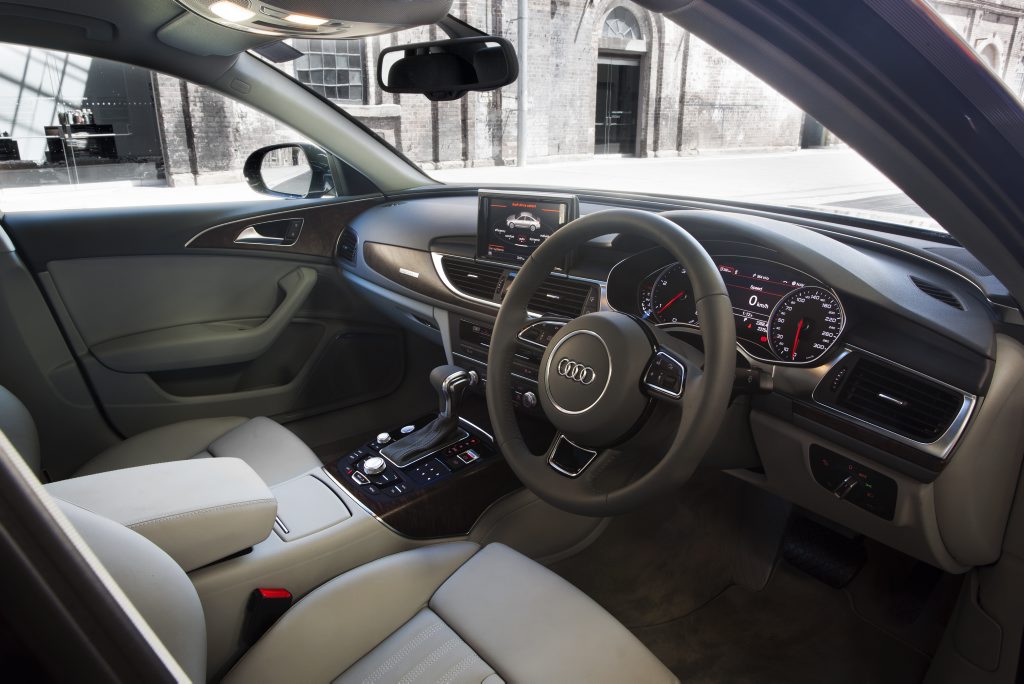 The AUdi A6. The AUdi A6.